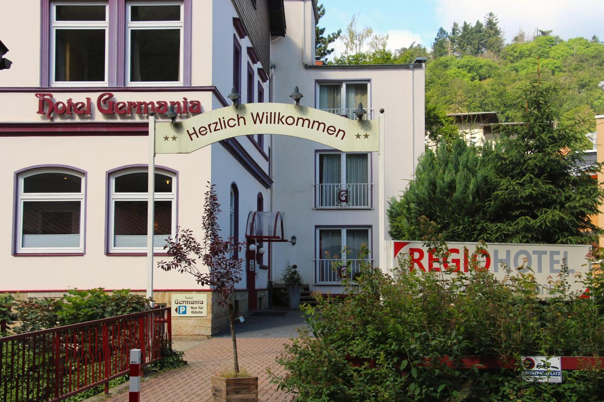 Regiohotel Germania Am Kurpark Бад-Гарцбург Экстерьер фото