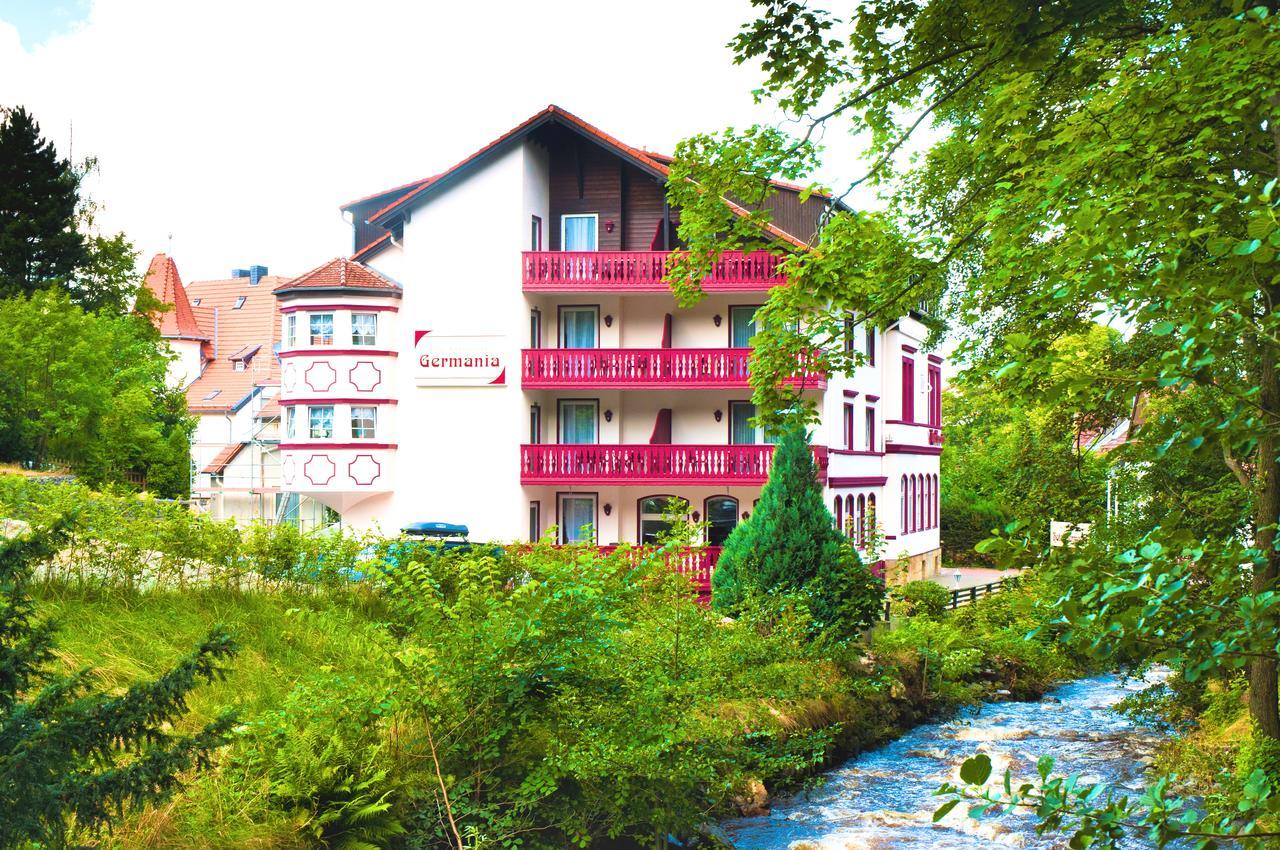 Regiohotel Germania Am Kurpark Бад-Гарцбург Экстерьер фото