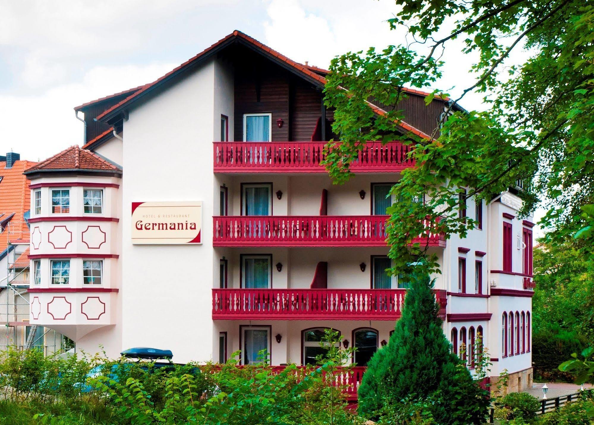 Regiohotel Germania Am Kurpark Бад-Гарцбург Экстерьер фото