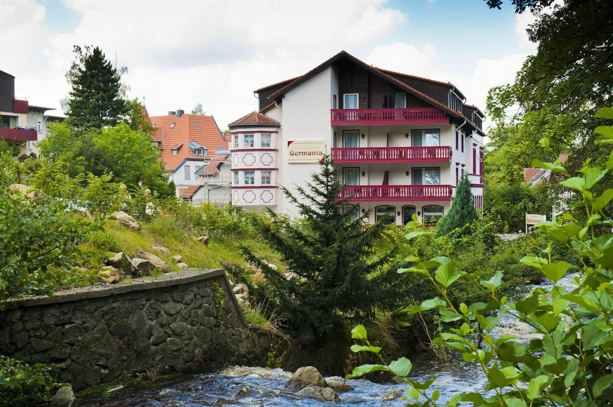 Regiohotel Germania Am Kurpark Бад-Гарцбург Экстерьер фото
